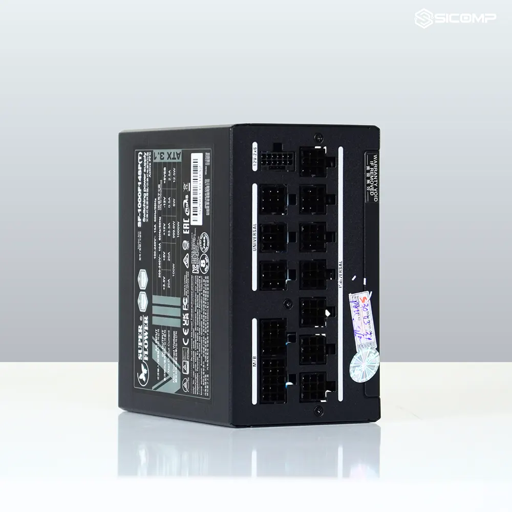 NGUỒN SUPER FLOWER LEADEX VIII PLATIUM PRO 1000W ATX 3.1 (BK), Picture 3