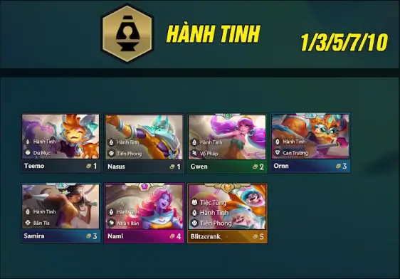 Hành Tinh Space Group