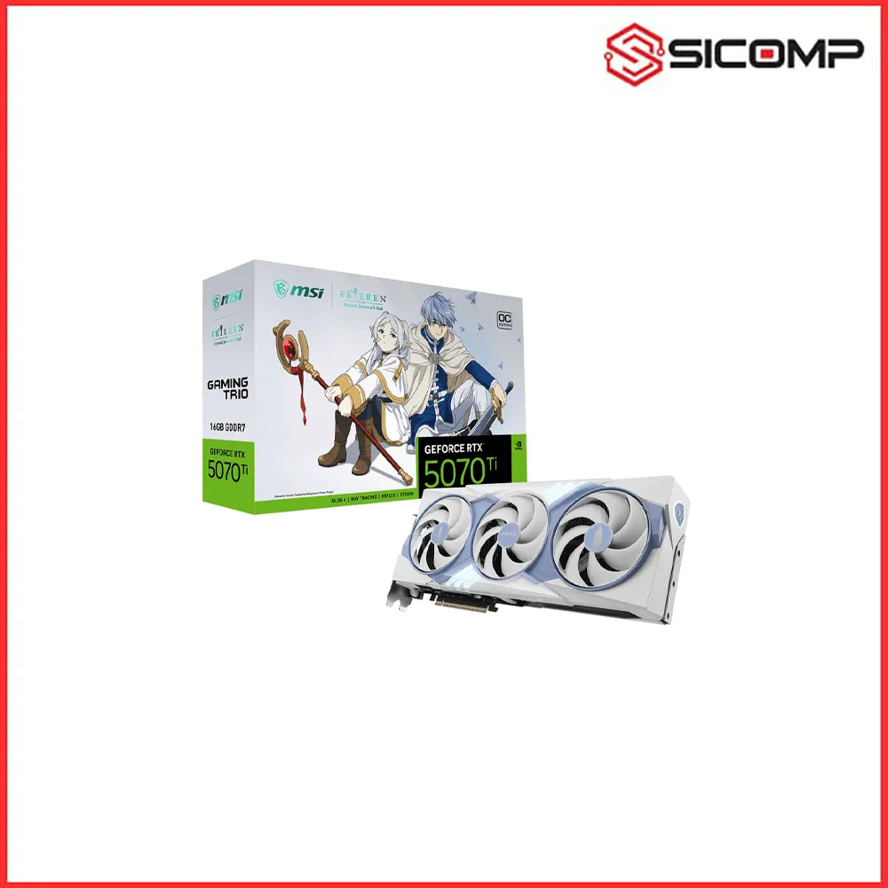 CARD MÀN HÌNH MSI GEFORCE RTX 5070 TI 16G FRIEREN EDITION OC, Picture 2
