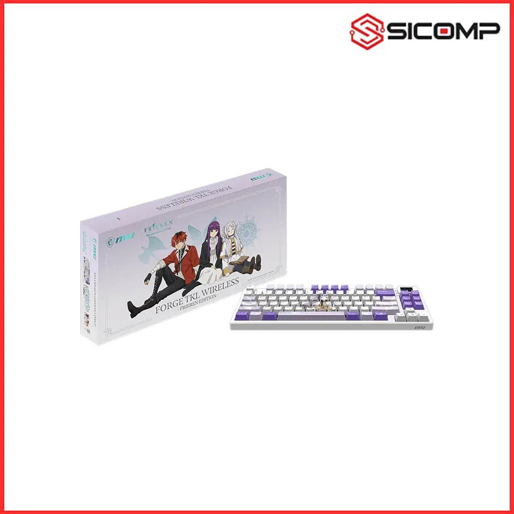 BÀN PHÍM CƠ MSI FORGE TKL WIRELESS FRIEREN EDITION, Picture 1