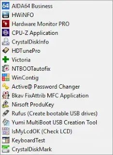 Chẩn đoán phần cứng bằng WinPE