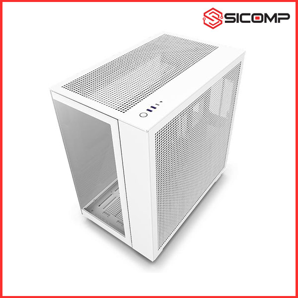 VỎ CASE NZXT H9 FLOW WHITE (ATX | MID TOWER | MÀU TRẮNG), Picture 2