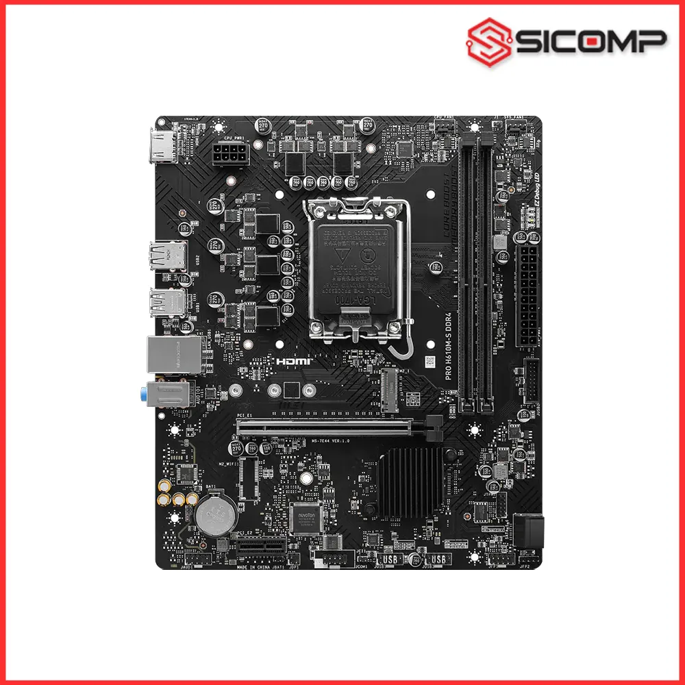 Bo mạch chủ MSI PRO H610M-S DDR4