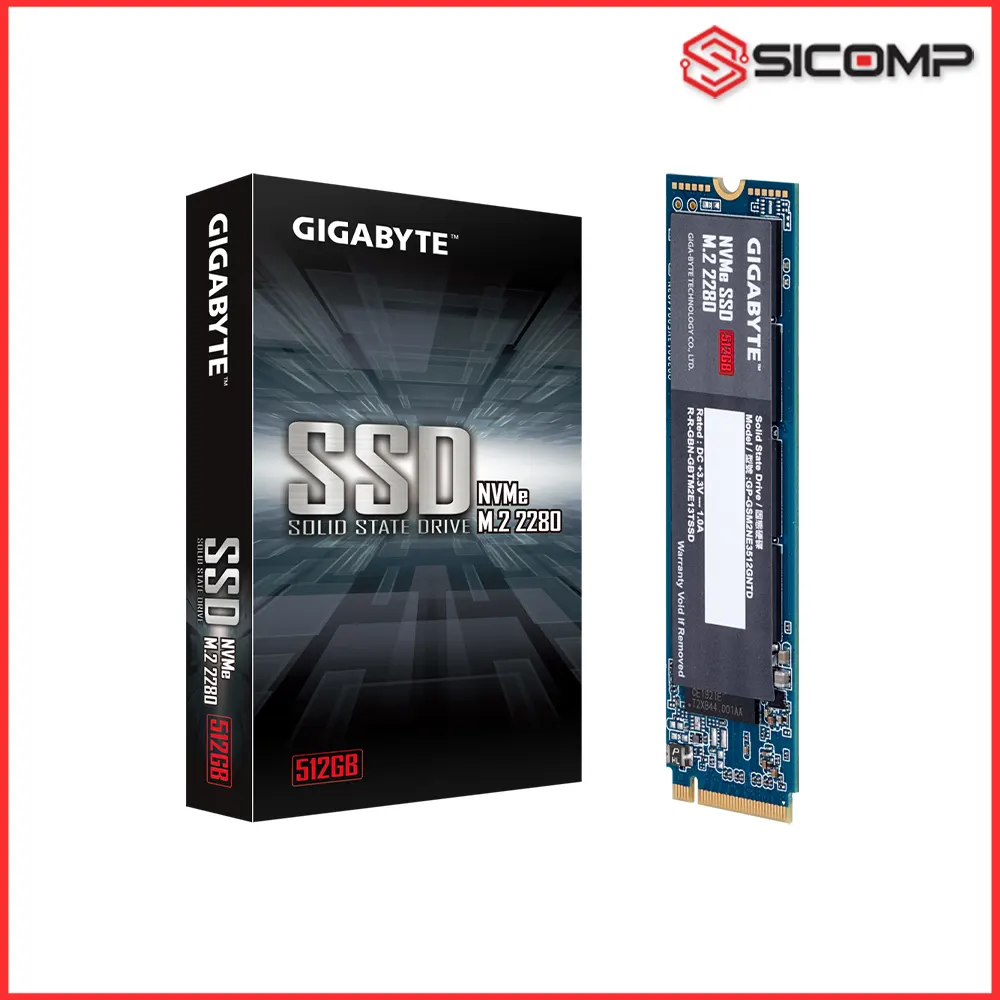 SSD Gigabyte 512GB M.2 NVMe