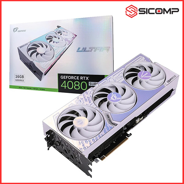 CARD MÀN HÌNH COLORFUL IGAME GEFORCE RTX 4080 SUPER ULTRA W OC 16GB-V, Picture 1