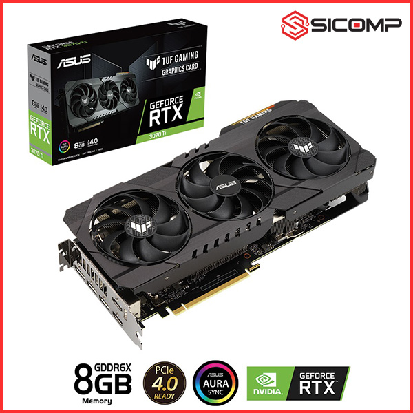 CARD MÀN HÌNH ASUS TUF GAMING GEFORCE RTX 3070 TI ( FULL BOX | LIKE NEW ), Picture 6