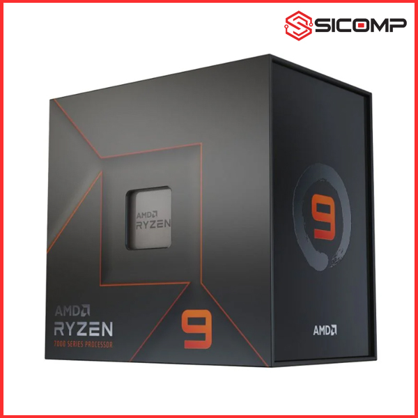 Picture of CPU AMD RYZEN 9 7900X (UP TO 5.6GHz, 12 NHÂN 24 LUỒNG, 76MB CACHE, AM5)