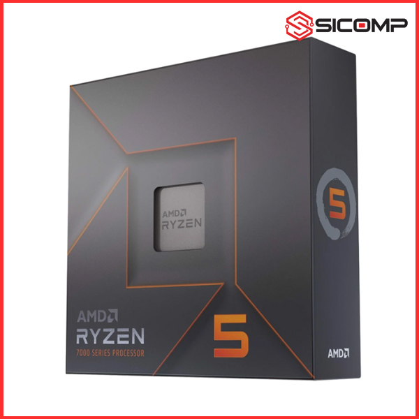 Picture of CPU AMD RYZEN 5 7600X / 4.7GHz BOOST 5.3GHz / 6 NHÂN 12 LUỒNG / 38MB / AM5