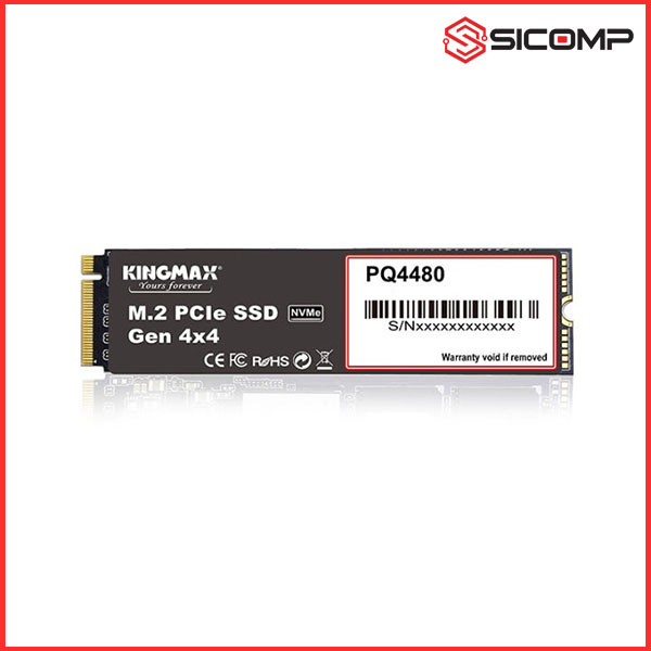 Ổ CỨNG SSD KINGMAX PQ4480 250GB M.2 2280 PCIE NVME GEN4x4 (ĐỌC 3200MB/S) - GHI 1300MB/S), Picture 1