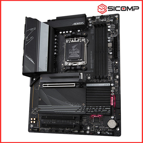 MAINBOARD GIGABYTE B650 AORUS ELITE AX (AMD B650, SOCKET AM5, ATX, 4 KHE RAM DDR5), Picture 5