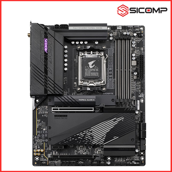 MAINBOARD GIGABYTE B650 AORUS PRO AX (AMD B650, SOCKET AM5, ATX, 4 KHE RAM DDR5), Picture 2