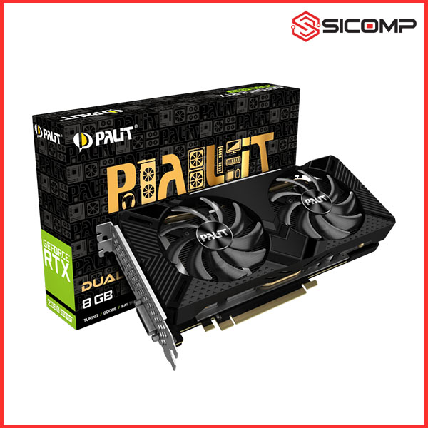 Picture of CARD MÀN HÌNH PALIT GEFORCE RTX 2060 SUPER DUAL 8GB