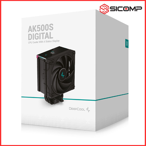 TẢN NHIỆT KHÍ CPU DEEPCOOL AK500S DIGITAL - BLACK ARGB, Picture 6