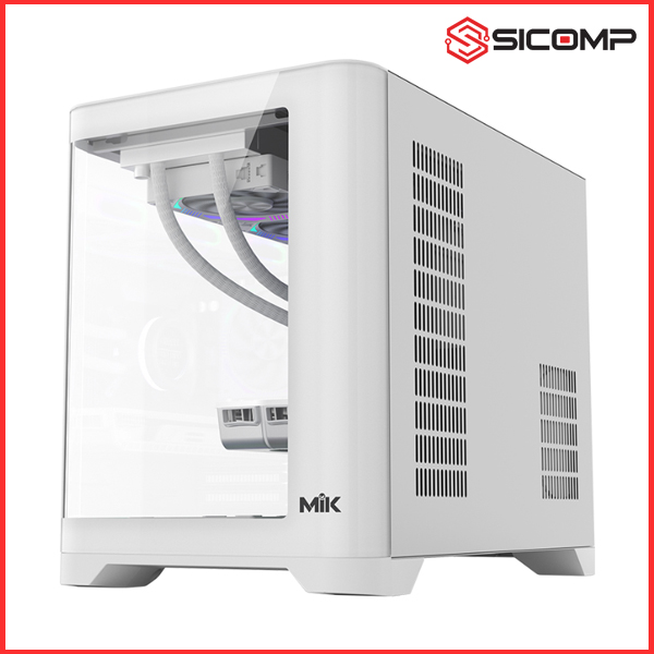 VỎ CASE MIK FOCALORS M WHITE (M-ATX) - (Tặng 3 fan ARGB khi build PC), Picture 5