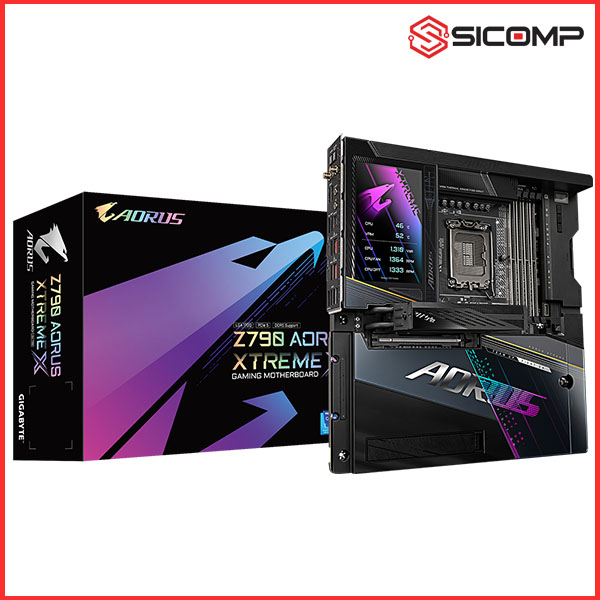 MAINBOARD GIGABYTE Z790 AORUS XTREME X (INTEL Z790, SOCKET 1700, ATX, 4 KHE RAM DDR5, WIFI 7), Picture 1