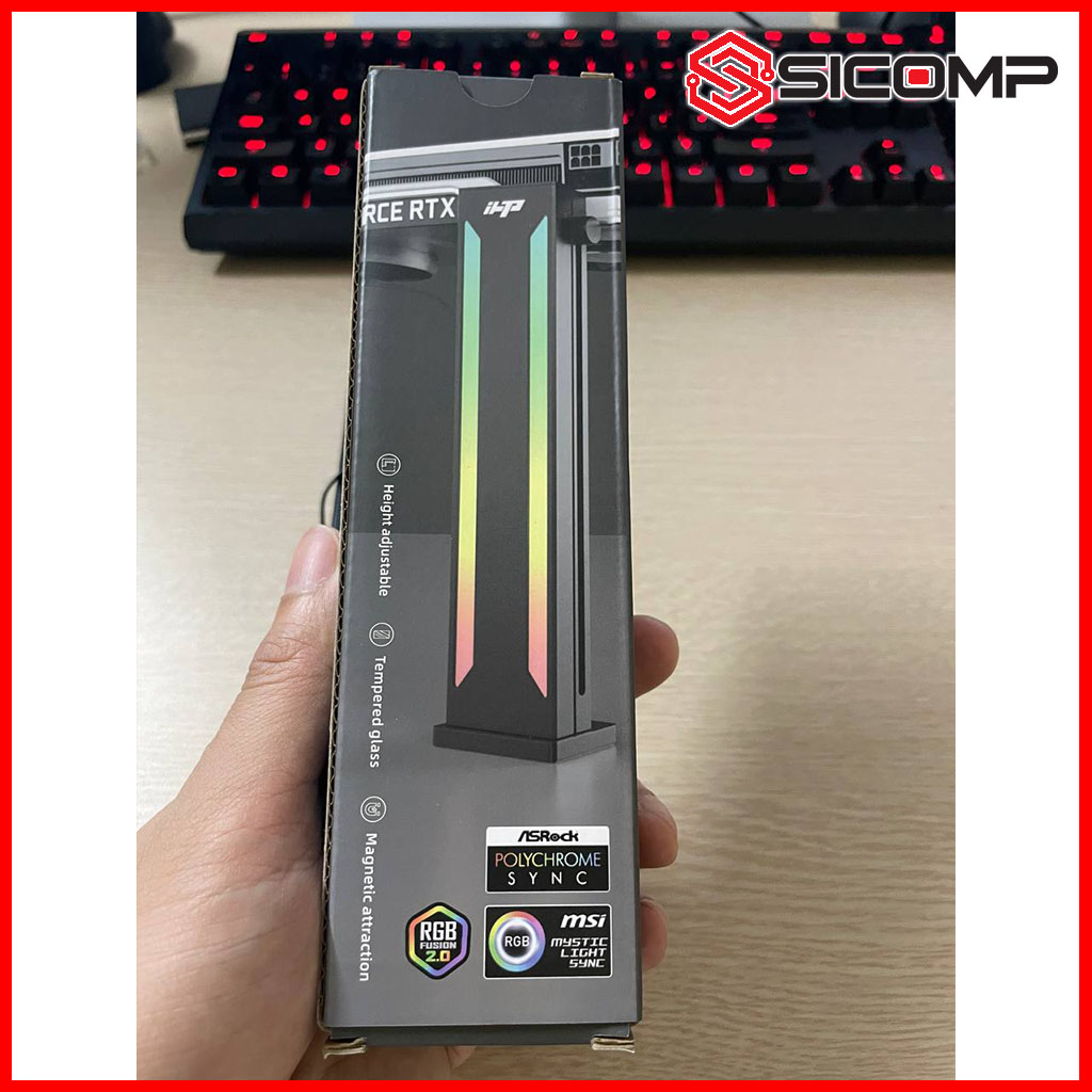 GIÁ ĐỠ VGA IHTP DỌC, THAY ĐỔI ĐƯỢC CHIỀU CAO, SYNC MAIN RGB, ĐỒNG BỘ HUB, MÀU ĐEN, Picture 4