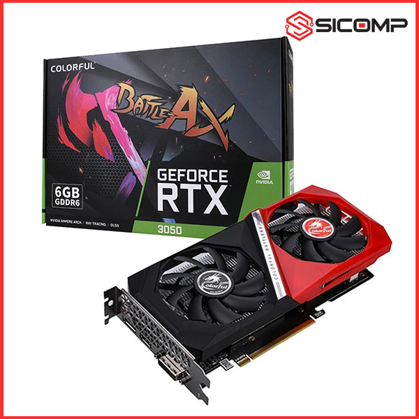 CARD MÀN HÌNH COLORFUL GEFORCE RTX 3050 NB DUO 6GB-V, Picture 1