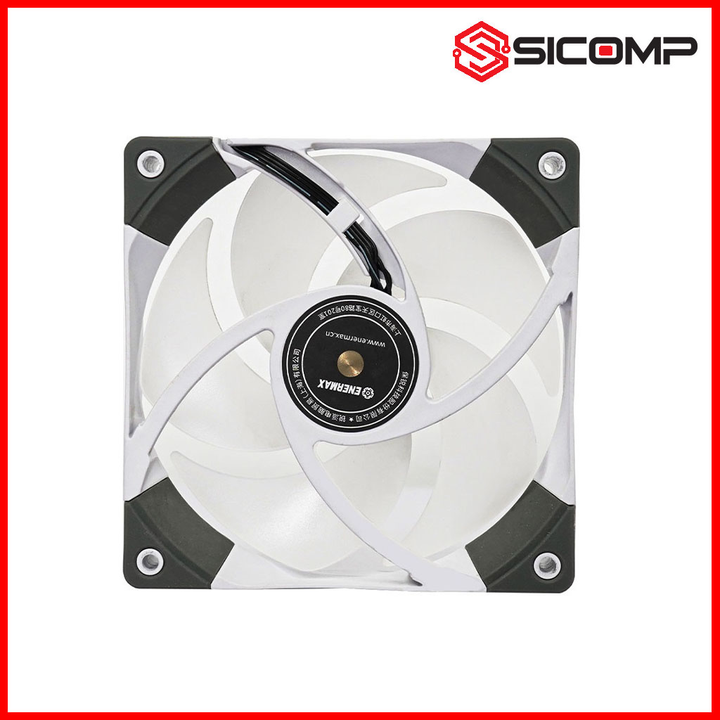 FAN ENERMAX HURRICANE T1 120MM WHITE ARGB, Picture 3