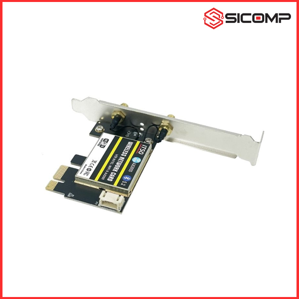 CARD WIFI INTEL AX200 (CHUẨN WIFI 6, CARD MẠNG KHÔNG DÂY CHUẨN PCI-E TỐC ĐỘ 2400MBPS), Picture 4