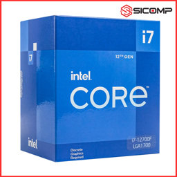 Picture of CPU INTEL CORE I7-12700F (UP TO 4.8GHZ, 12 NHÂN 20 LUỒNG, 25MB CACHE, 125W) - SOCKET INTEL LGA 1700)