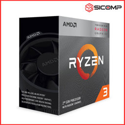 Picture of CPU AMD RYZEN 3 3200G (3.6GHZ TURBO UP TO 4.0GHZ, 4 NHÂN 4 LUỒNG, 4MB CACHE, RADEON VEGA 8, 65W) - SOCKET AMD AM4