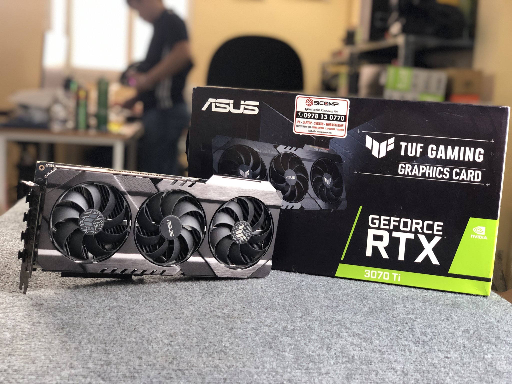 VGA Asus Tuf Gaming Geforce RTX 3070Ti