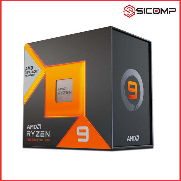 CPU AMD RYZEN 9 7900X3D (4.4GHZ UP TO 5.6GHZ/ 140MB/ 12 CORES 24 THREADS/ 120W/ SOCKETS AM5), Picture 1