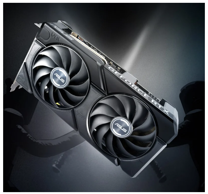 Card màn hình ASUS
	Dual GeForce RTX 4060 EVO OC Edition 8GB GDDR6