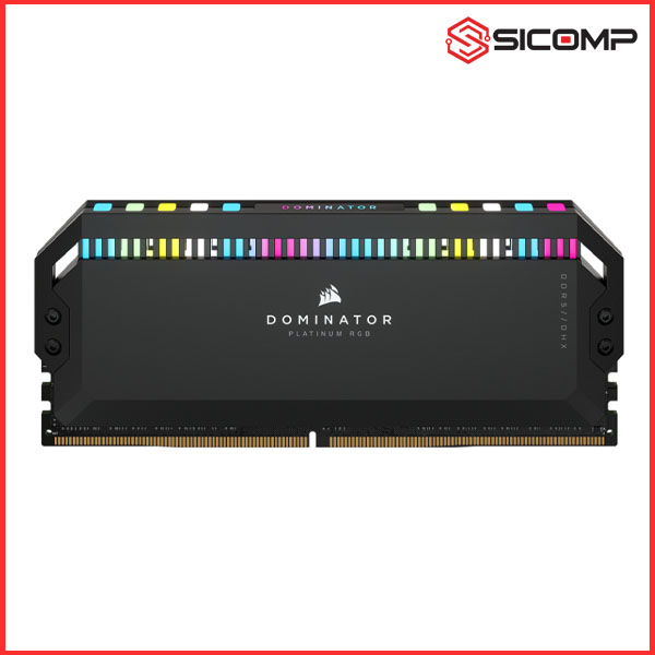 RAM DESKTOP CORSAIR DOMINATOR PLATINUM RGB BLACK 32GB (2X16GB) DDR5 5600MHZ, Picture 3