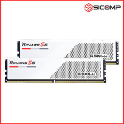 Picture of RAM DESKTOP GSKILL RIPJAWS S5 32GB (2X16GB) DDR5 5600MHZ - WHITE