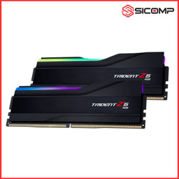 Picture of RAM DESKTOP GSKILL TRIDENT Z5 RGB 32G (2X16B) DDR5 5600MHZ TẢN NHÔM - ĐEN