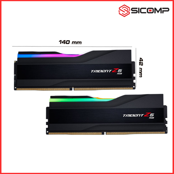 RAM DESKTOP GSKILL TRIDENT Z5 RGB 32G (2X16GB) DDR5 6000MHZ TẢN NHÔM - ĐEN, Picture 2