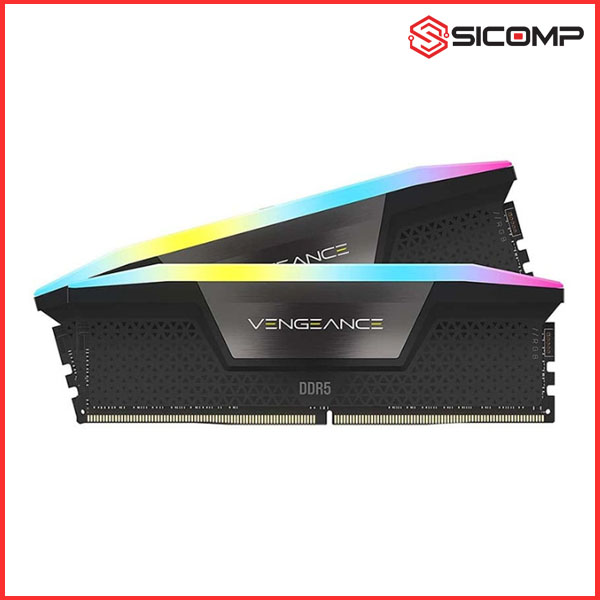 Picture of RAM DESKTOP CORSAIR VENGEANCE RS RGB 64GB (2x32GB) (DDR5/ 5600 MHZ/ LED RGB/ Non-ECC)