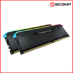 Picture of RAM Corsair DDR4, 3200MHz 16GB 2x8GB, Vengeance RGB RS black