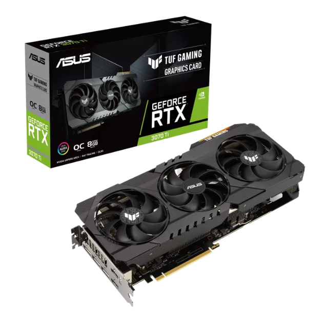 VGA Asus Tuf Gaming Geforce RTX 3070Ti