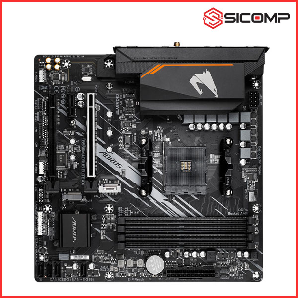 MAINBOARD GIGABYTE B550M AORUS ELITE AX (WIFI + BLUETOOTH), Picture 2