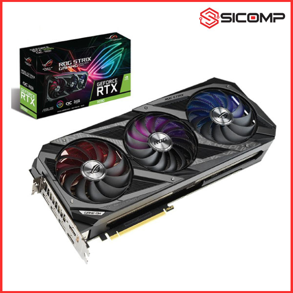 CARD MÀN HÌNH ASUS ROG STRIX RTX 3090-O24G-GAMING (LIKE NEW | FULL BOX), BẢO HÀNH HÃNG T4/2025, Picture 1