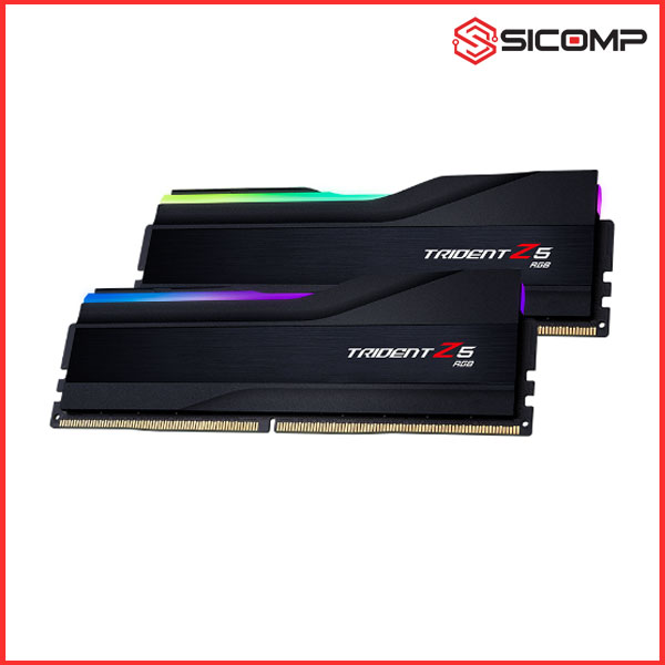 RAM DESKTOP G.SKILL TRIDENT Z5 BLACK RGB 32GB 6400MHz DDR5 (16GBx2) F5-6400J3239G16GX2-TZ5RK, Picture 4