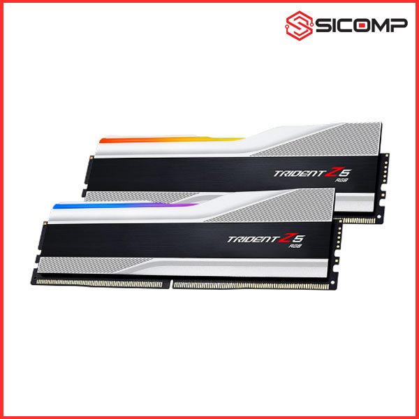 RAM DESKTOP G.SKILL TRIDENT Z5 WHITE RGB 32GB 6400MHz DDR5 (16GBx2) F5-6400J3239G16GX2-TZ5RS, Picture 2