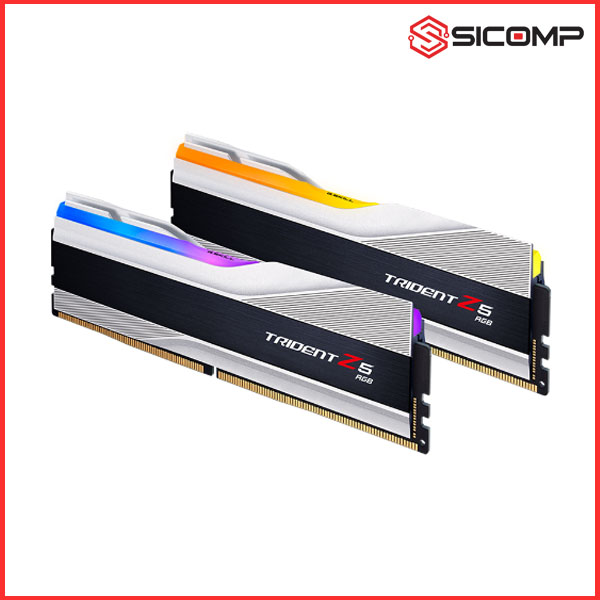 RAM DESKTOP G.SKILL TRIDENT Z5 WHITE RGB 32GB 6400MHz DDR5 (16GBx2) F5-6400J3239G16GX2-TZ5RS, Picture 4