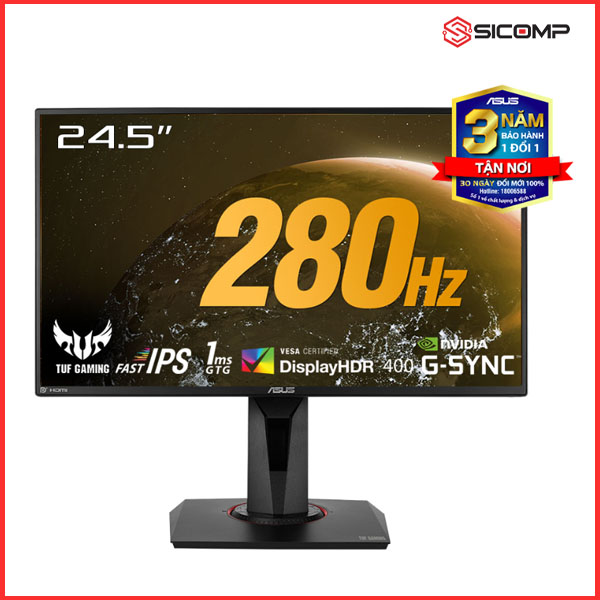 MÀN HÌNH ASUS TUF VG259QM 25 INCH GAMING IPS 280HZ GSYNC, Picture 4