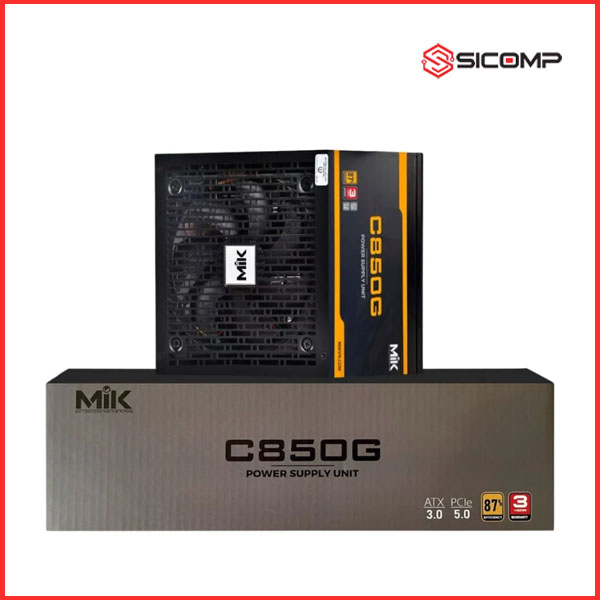 NGUỒN MÁY TÍNH MIK C850G 80 PLUS GOLD ( ATX 3.0 - PCIE 5.0 ), Picture 2