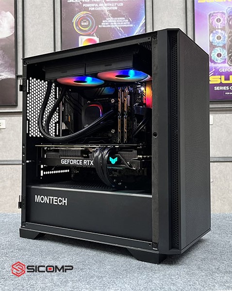 Picture of PC GAMING ( I7 - 12700F | TUF RTX 3070 8G | MONTECH AIR 100 LITE)