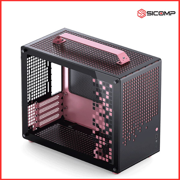 VỎ CASE JONSBO Z20 BLACK PINK (MATX/MID TOWER/MÀU ĐEN HỒNG), Picture 7