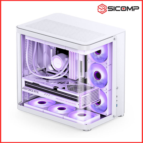Picture of VỎ CASE JONSBO TK-2 WHITE (ATX/MID TOWER/MÀU TRẮNG)
