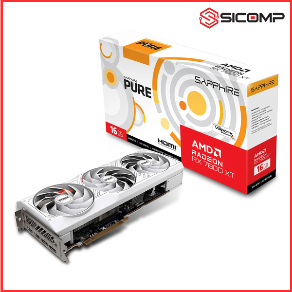  CARD MÀN HÌNH SAPPHIRE PURE AMD RADEON™ RX 7800 XT GAMING OC 16GB, Picture 1