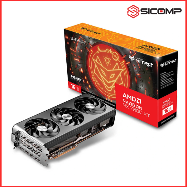 CARD MÀN HÌNH SAPPHIRE NITRO+ AMD RADEON™ RX 7800 XT 16GB, Picture 1