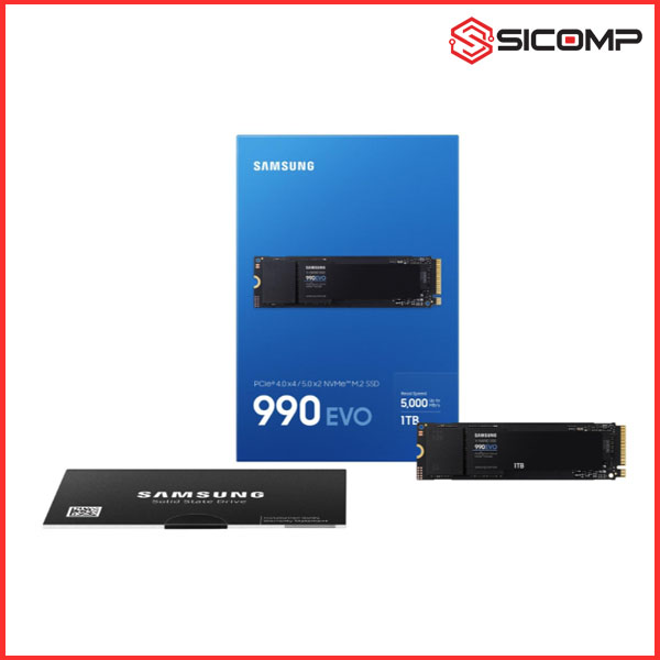 Ổ CỨNG SSD SAMSUNG 990 EVO 1TB M2 PCIE GEN 4.0 x 4 / 5.0 x 2, NMVE , Picture 1