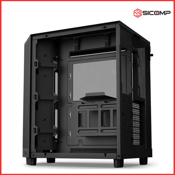 VỎ CASE NZXT H6 FLOW MATTE BLACK-SẴN 3 FAN, Picture 6