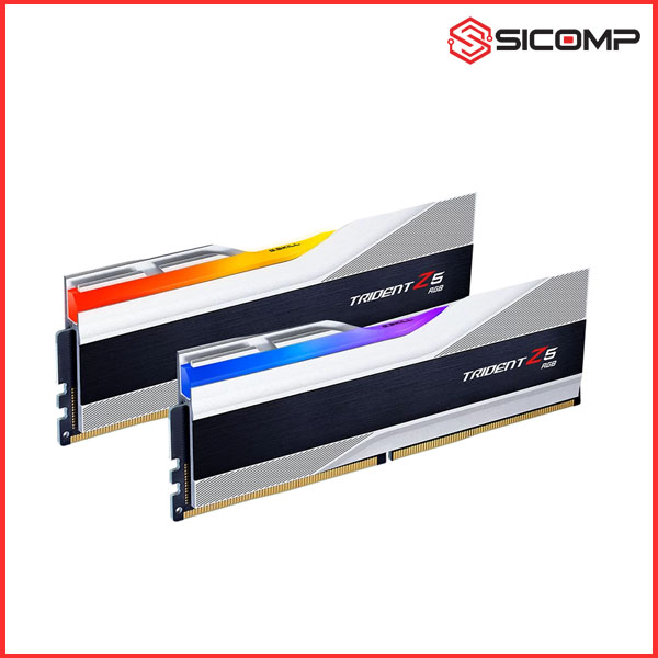 RAM DESKTOP GSKILL TRIDENT Z5 RGB 64GB (2x32GB) DDR5 | BUS 6000 | WHITE, Picture 1